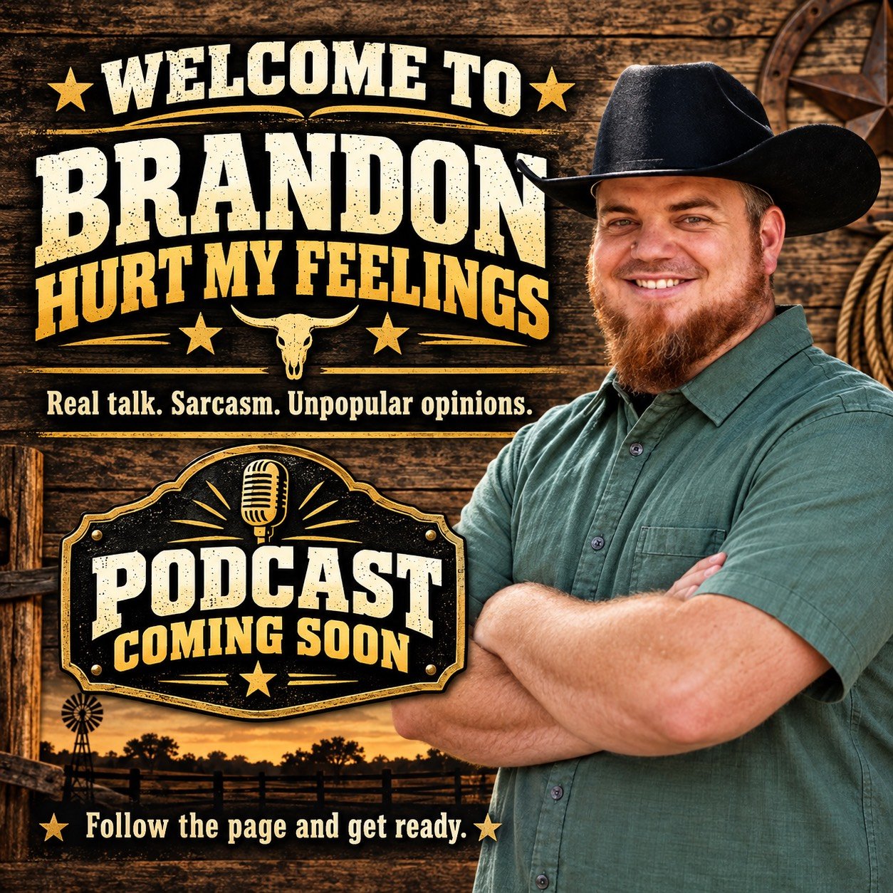 Brandon Hurt My Feelings podcast coming soon